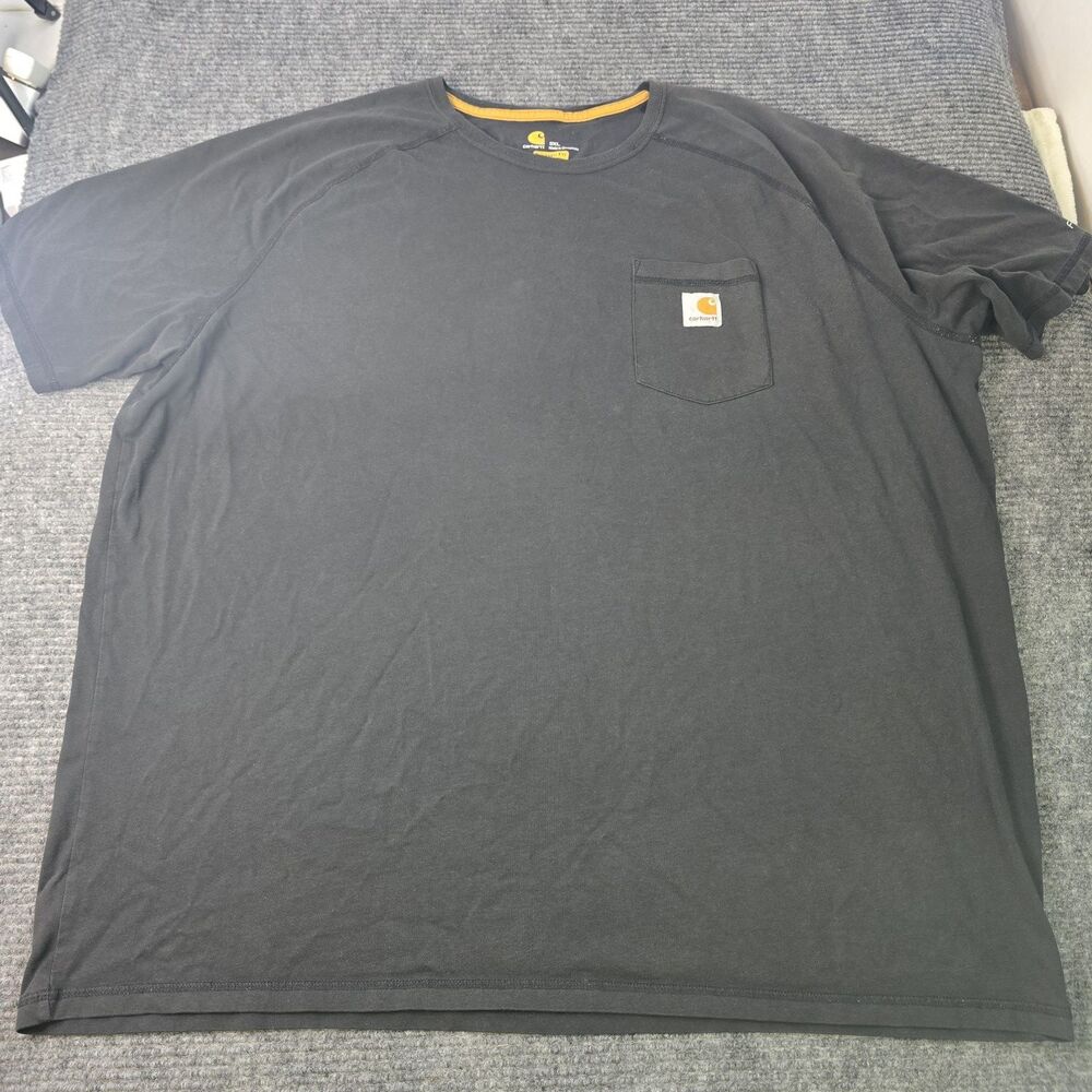 Carhartt Force Men's 3XL Black Relaxed Fit Pocket T-Shirt Short Sleeve